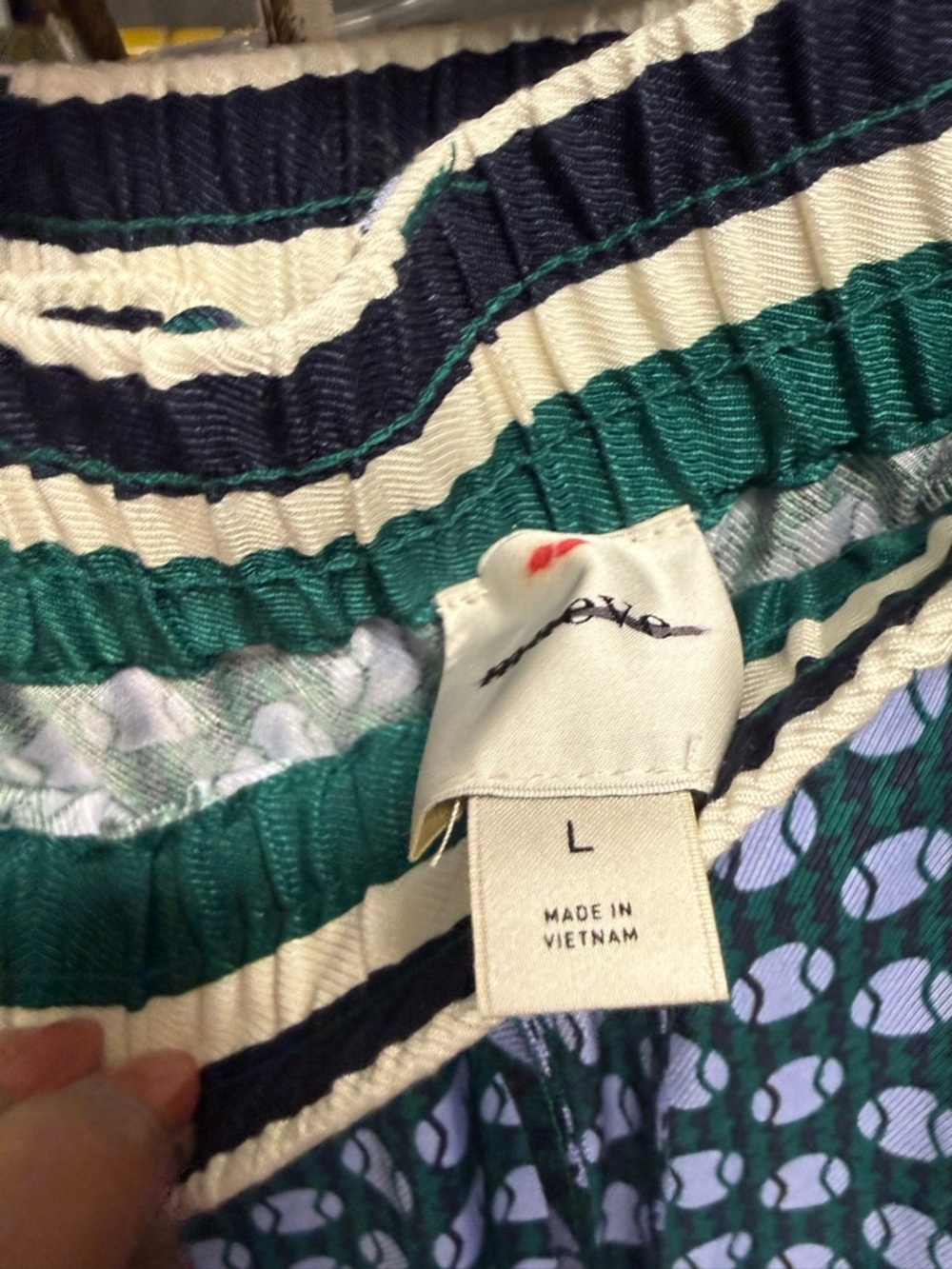 NWOT Maeve Anthropologie Tennis Ball Print Pull-On Track Pants - Picture 7 of 9